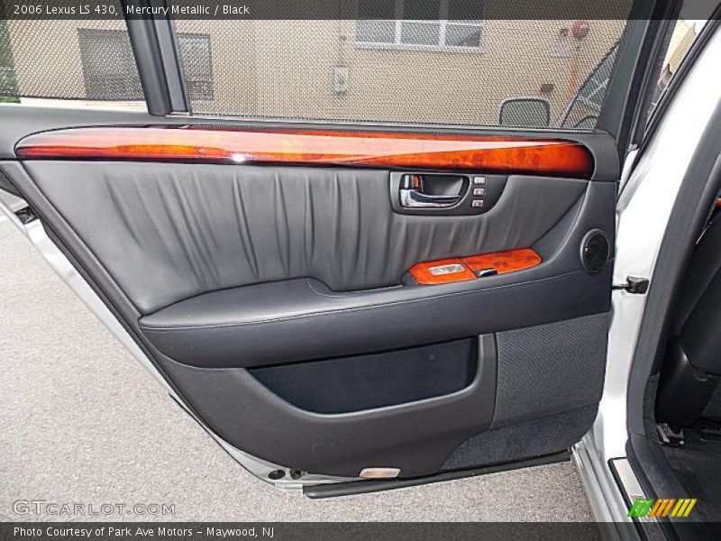 Mercury Metallic / Black 2006 Lexus LS 430