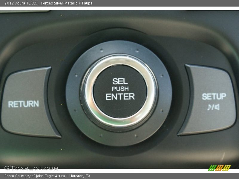 Forged Silver Metallic / Taupe 2012 Acura TL 3.5