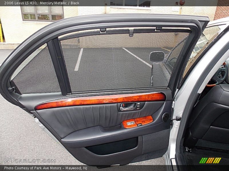 Mercury Metallic / Black 2006 Lexus LS 430