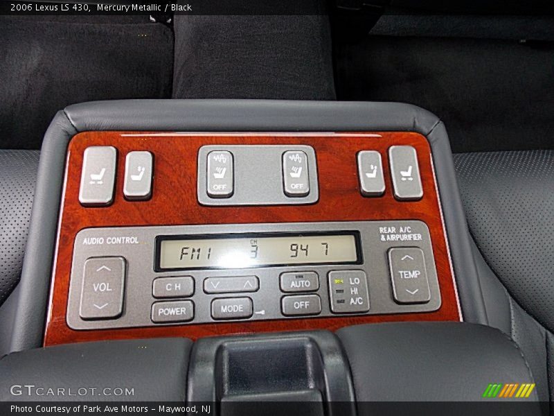 Mercury Metallic / Black 2006 Lexus LS 430
