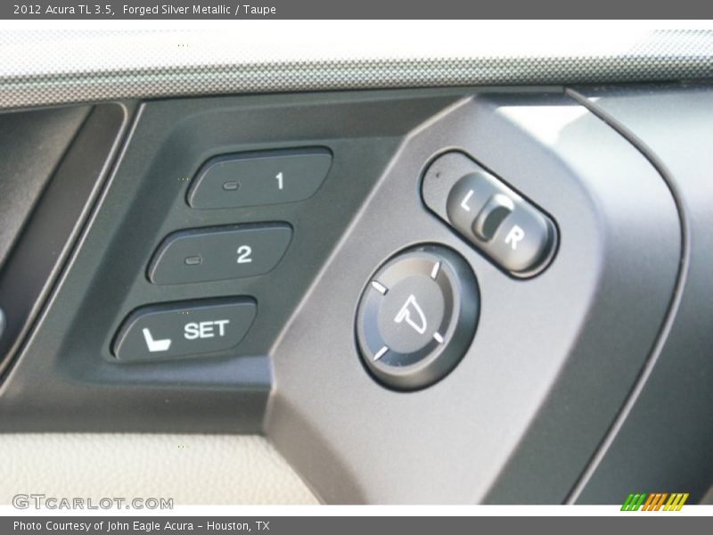 Forged Silver Metallic / Taupe 2012 Acura TL 3.5
