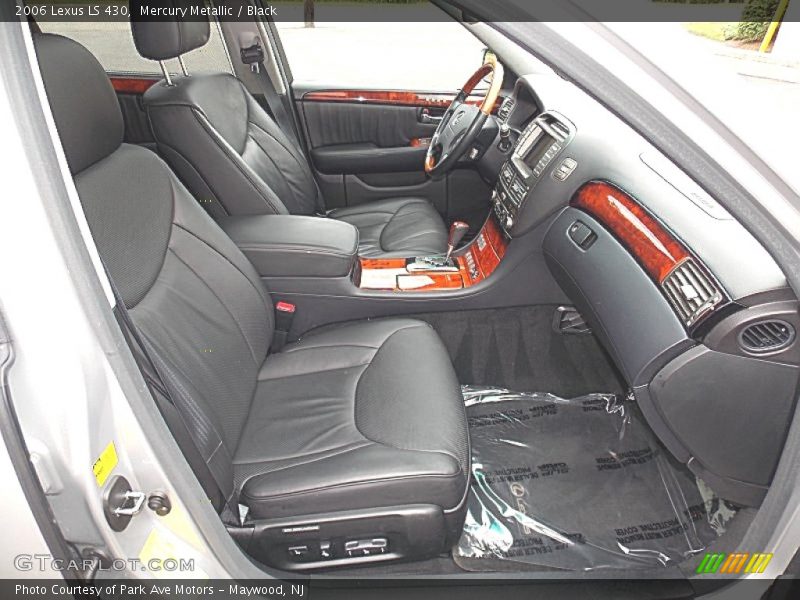 Mercury Metallic / Black 2006 Lexus LS 430