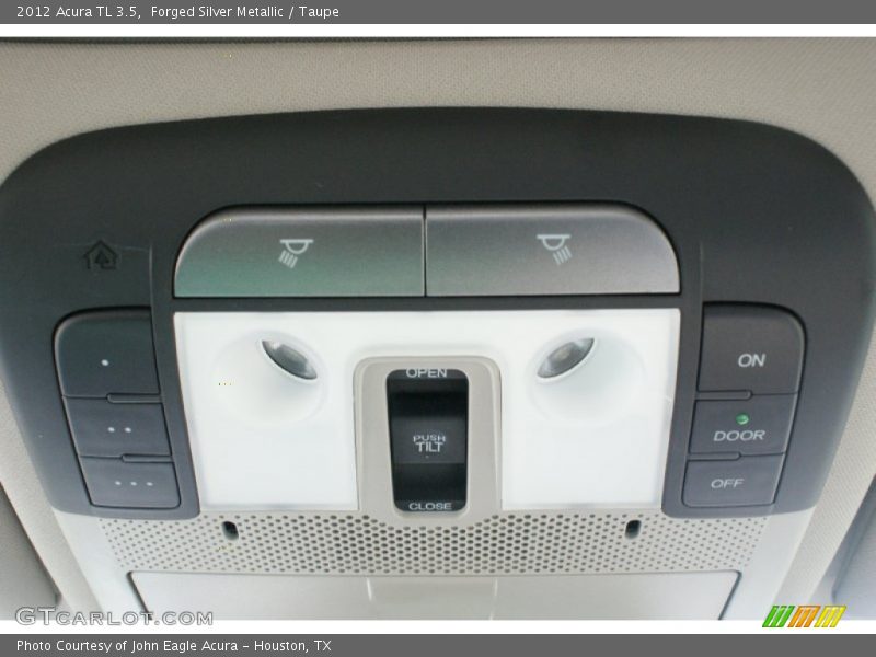 Forged Silver Metallic / Taupe 2012 Acura TL 3.5