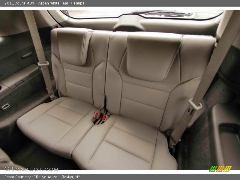 Aspen White Pearl / Taupe 2011 Acura MDX