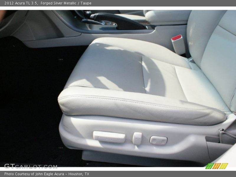 Forged Silver Metallic / Taupe 2012 Acura TL 3.5