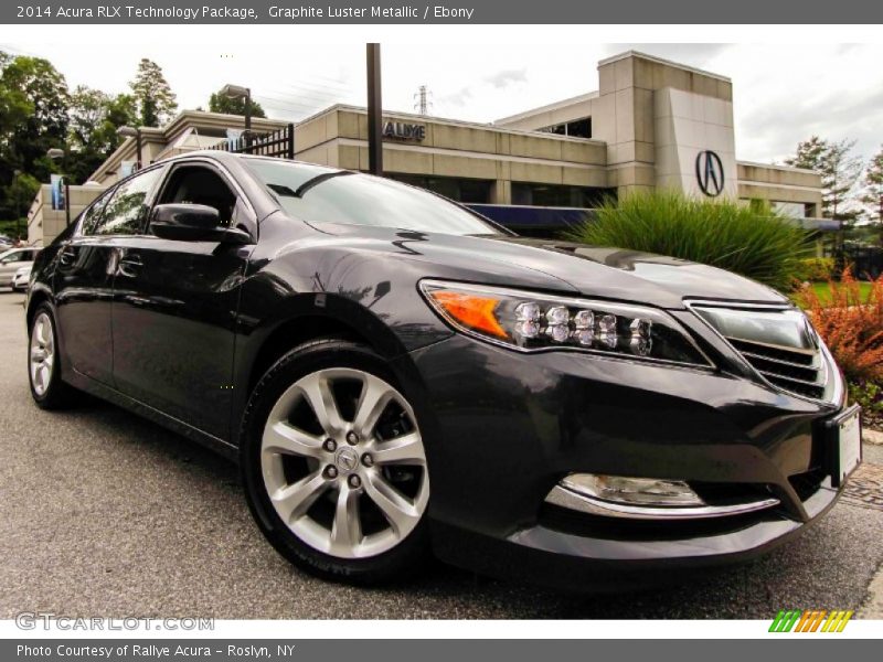 Graphite Luster Metallic / Ebony 2014 Acura RLX Technology Package