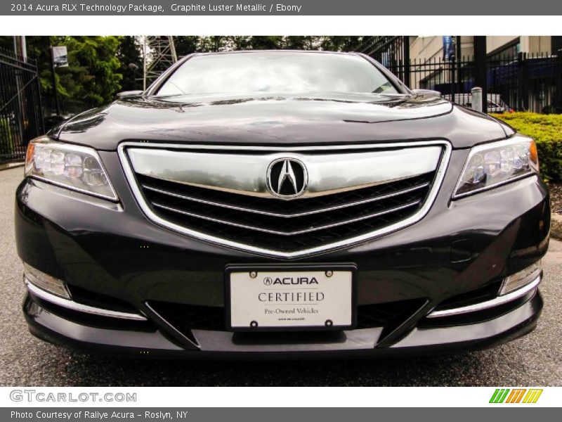 Graphite Luster Metallic / Ebony 2014 Acura RLX Technology Package