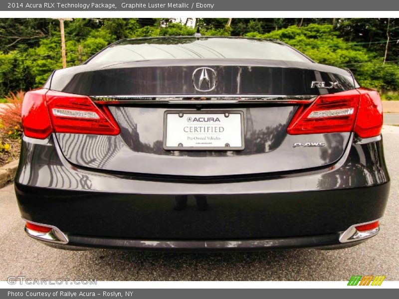 Graphite Luster Metallic / Ebony 2014 Acura RLX Technology Package