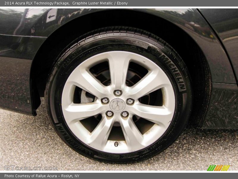 Graphite Luster Metallic / Ebony 2014 Acura RLX Technology Package