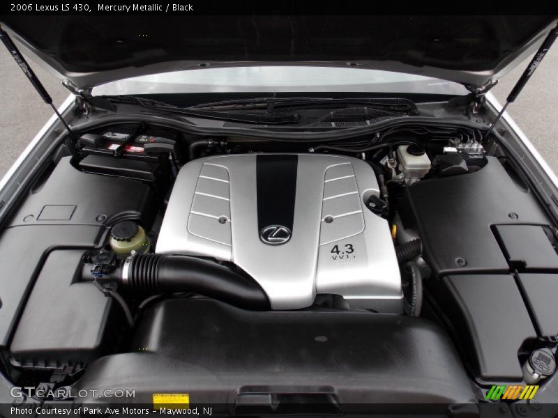 Mercury Metallic / Black 2006 Lexus LS 430