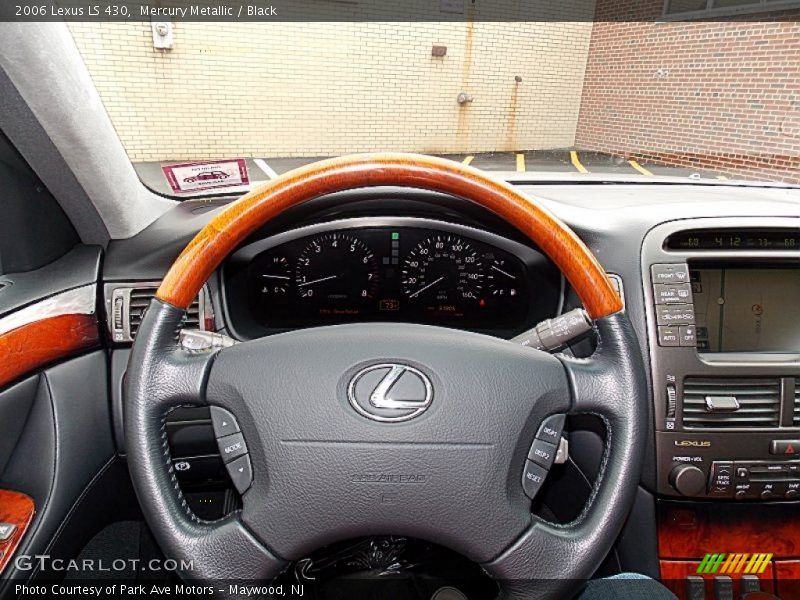 Mercury Metallic / Black 2006 Lexus LS 430