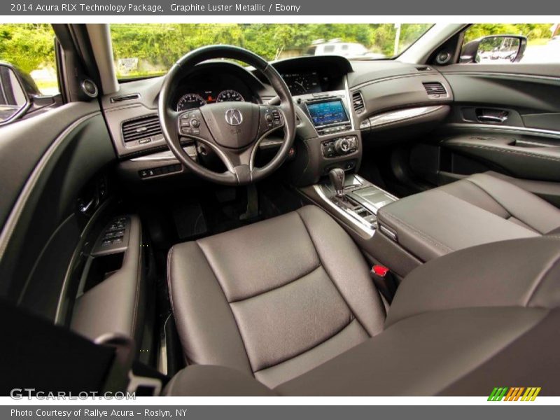 Graphite Luster Metallic / Ebony 2014 Acura RLX Technology Package