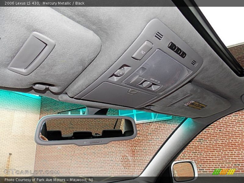 Mercury Metallic / Black 2006 Lexus LS 430