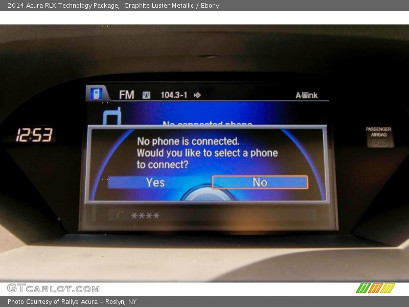 Graphite Luster Metallic / Ebony 2014 Acura RLX Technology Package
