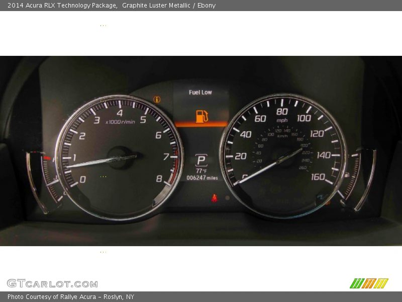 Graphite Luster Metallic / Ebony 2014 Acura RLX Technology Package