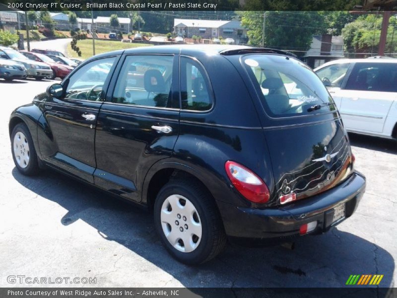 Brilliant Black Crystal Pearl / Pastel Slate Gray 2006 Chrysler PT Cruiser