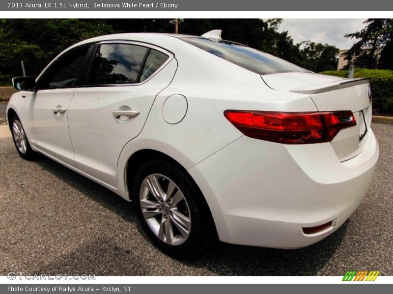 Bellanova White Pearl / Ebony 2013 Acura ILX 1.5L Hybrid