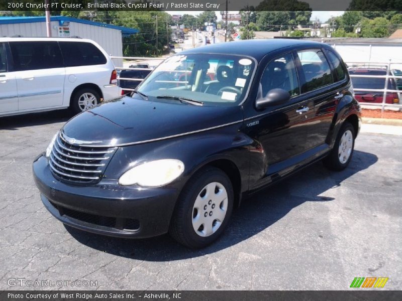 Brilliant Black Crystal Pearl / Pastel Slate Gray 2006 Chrysler PT Cruiser