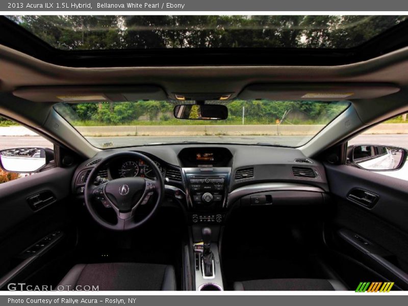 Bellanova White Pearl / Ebony 2013 Acura ILX 1.5L Hybrid