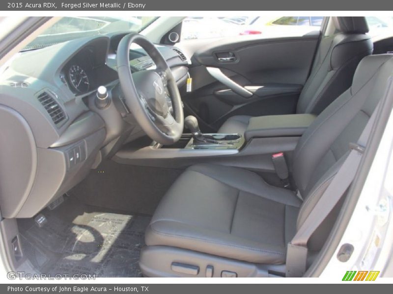 Forged Silver Metallic / Ebony 2015 Acura RDX