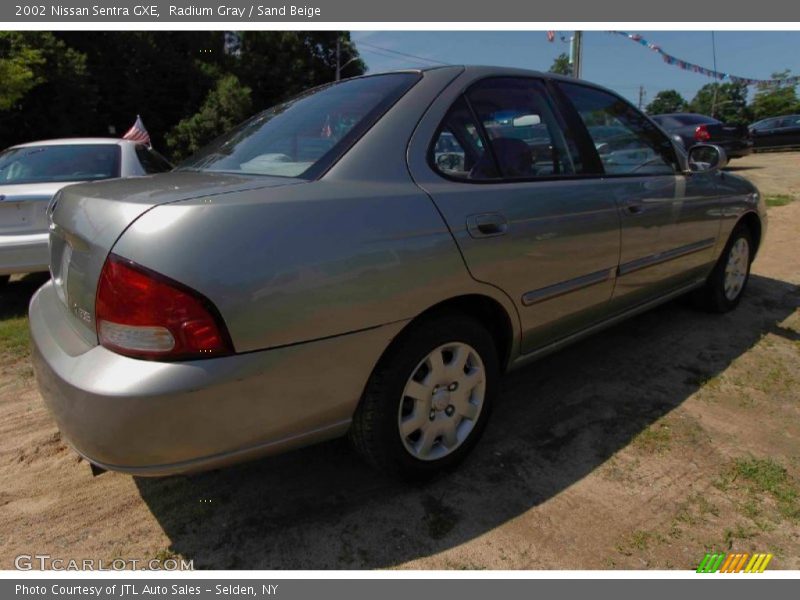 Radium Gray / Sand Beige 2002 Nissan Sentra GXE