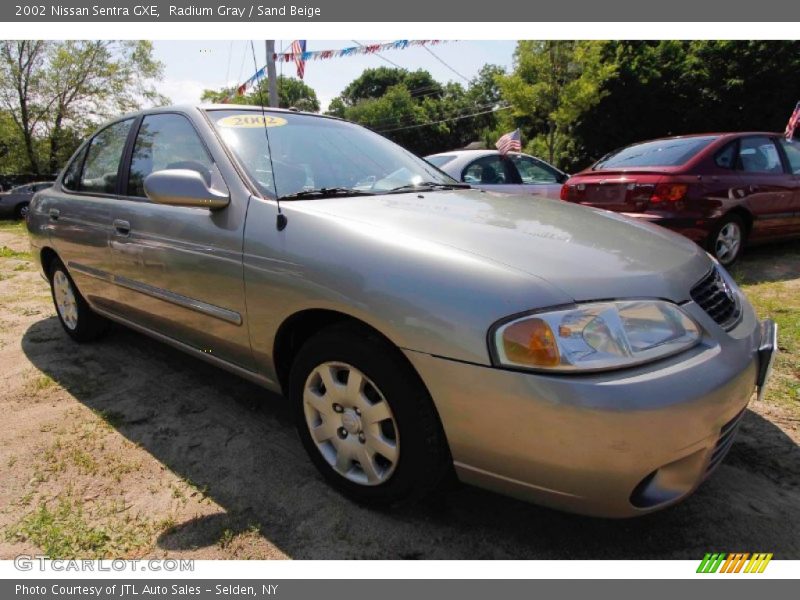 Radium Gray / Sand Beige 2002 Nissan Sentra GXE