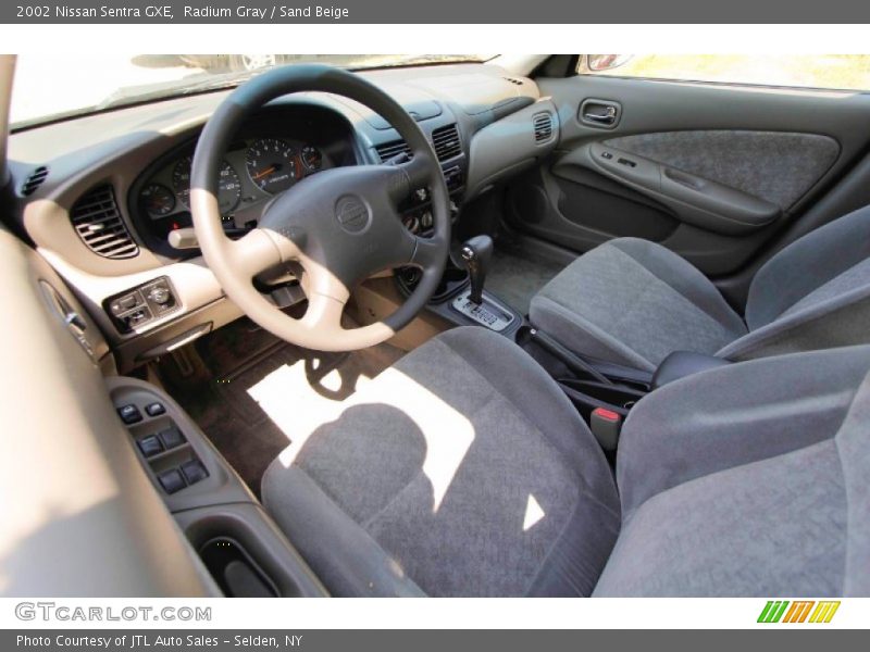 Radium Gray / Sand Beige 2002 Nissan Sentra GXE