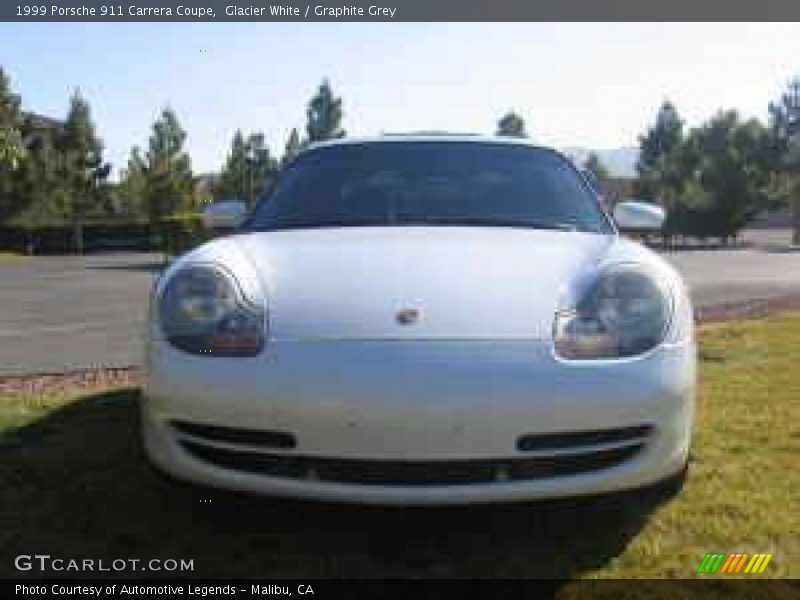 Glacier White / Graphite Grey 1999 Porsche 911 Carrera Coupe