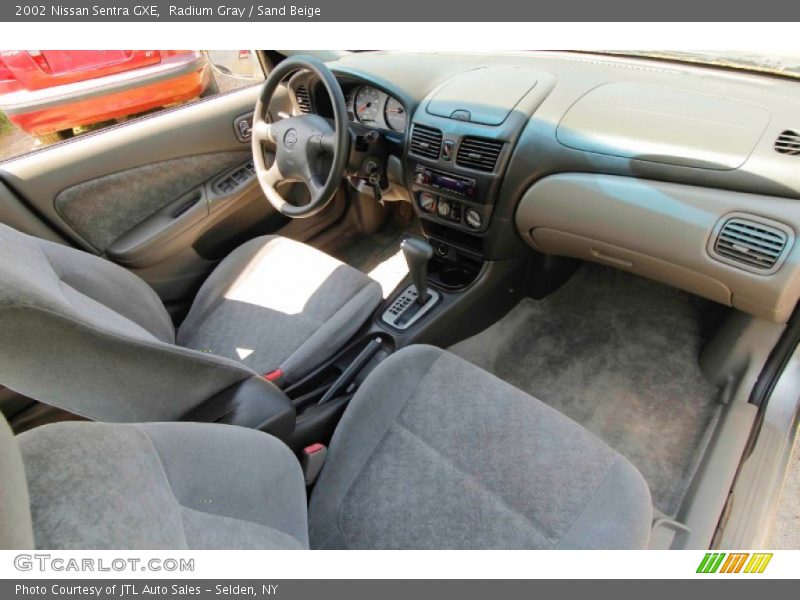 Radium Gray / Sand Beige 2002 Nissan Sentra GXE