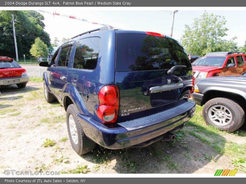 Patriot Blue Pearl / Medium Slate Gray 2004 Dodge Durango SLT 4x4