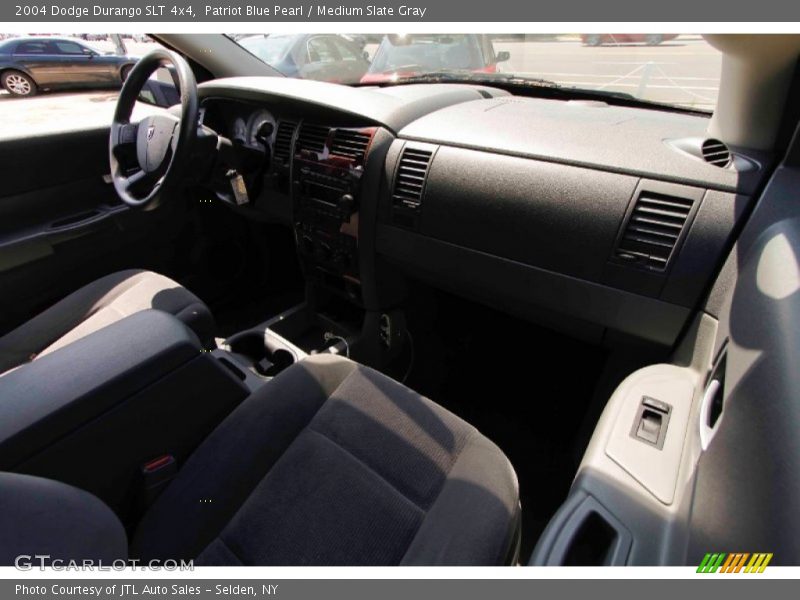 Patriot Blue Pearl / Medium Slate Gray 2004 Dodge Durango SLT 4x4