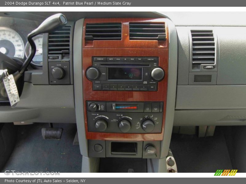 Patriot Blue Pearl / Medium Slate Gray 2004 Dodge Durango SLT 4x4