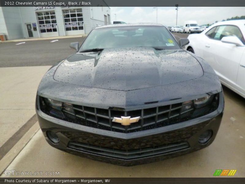 Black / Black 2012 Chevrolet Camaro LS Coupe