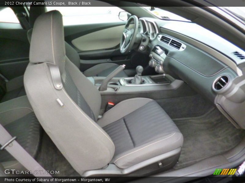 Black / Black 2012 Chevrolet Camaro LS Coupe