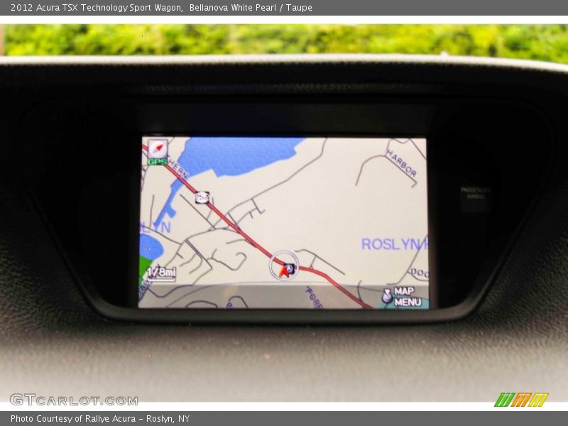Bellanova White Pearl / Taupe 2012 Acura TSX Technology Sport Wagon