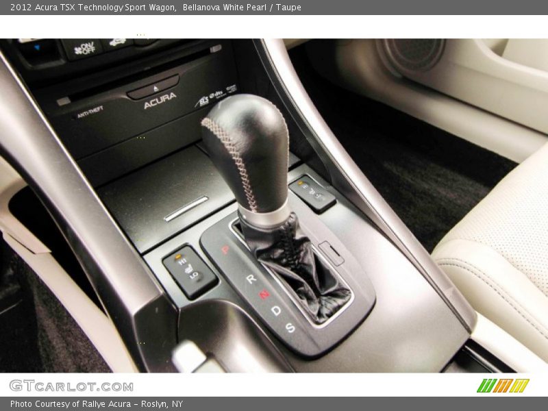 Bellanova White Pearl / Taupe 2012 Acura TSX Technology Sport Wagon