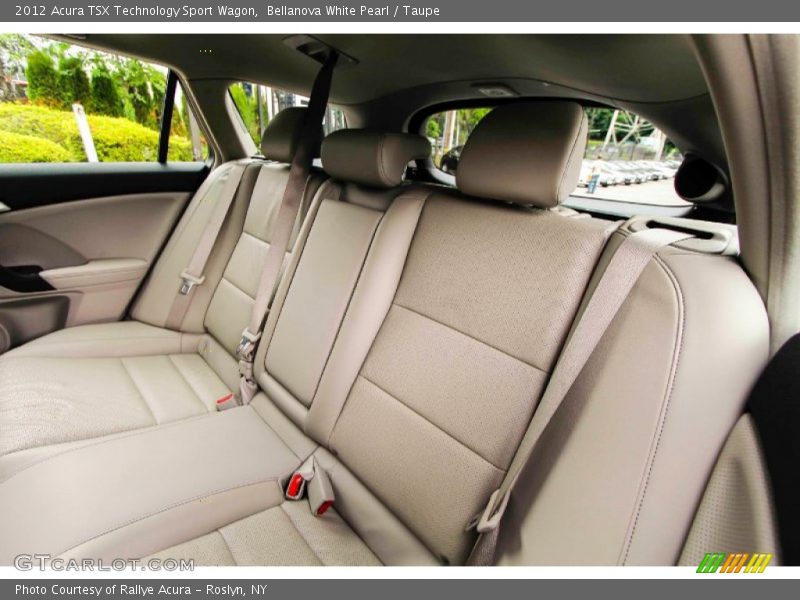 Bellanova White Pearl / Taupe 2012 Acura TSX Technology Sport Wagon