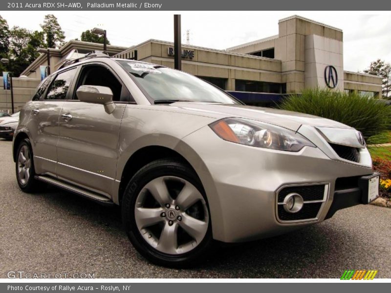 Palladium Metallic / Ebony 2011 Acura RDX SH-AWD
