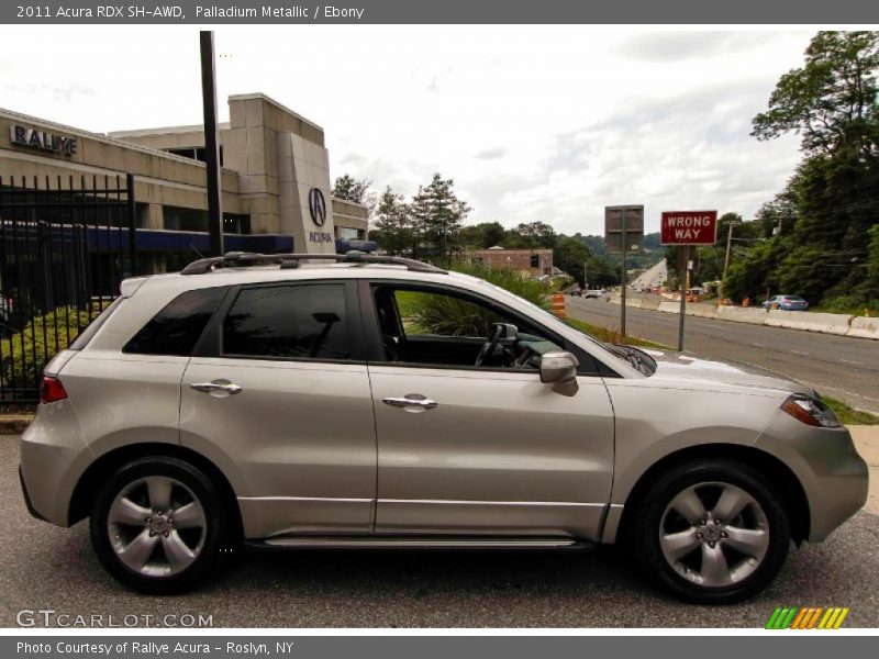 Palladium Metallic / Ebony 2011 Acura RDX SH-AWD