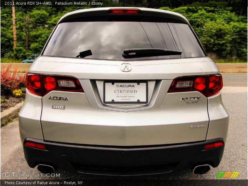 Palladium Metallic / Ebony 2011 Acura RDX SH-AWD
