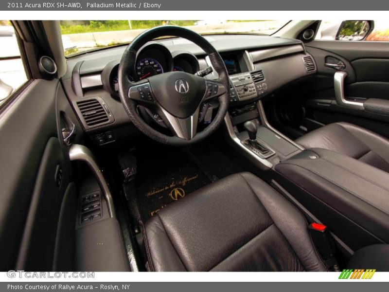Palladium Metallic / Ebony 2011 Acura RDX SH-AWD