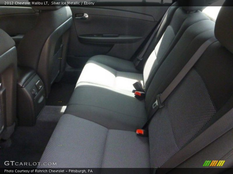 Silver Ice Metallic / Ebony 2012 Chevrolet Malibu LT