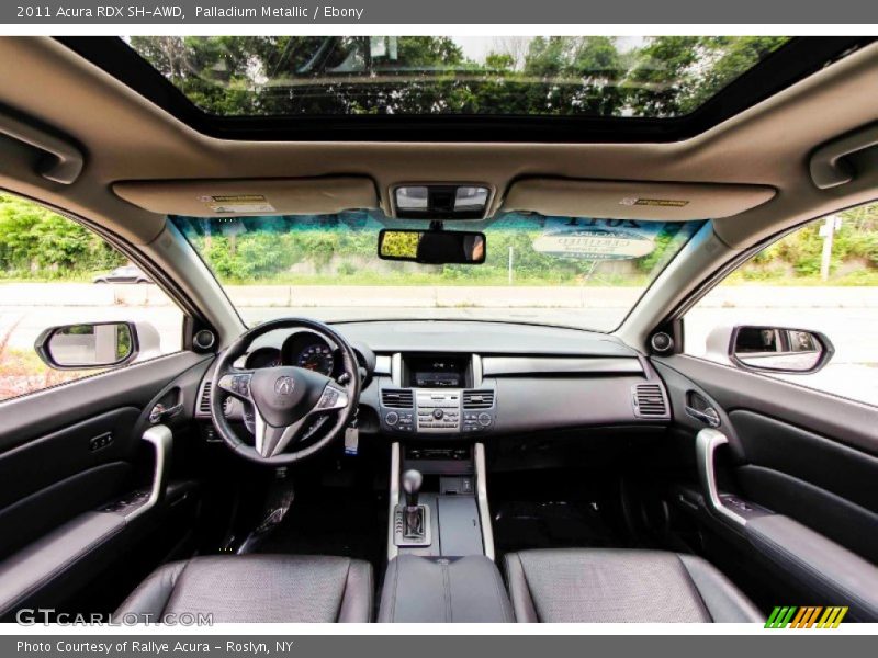 Palladium Metallic / Ebony 2011 Acura RDX SH-AWD