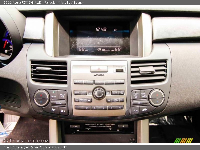 Palladium Metallic / Ebony 2011 Acura RDX SH-AWD