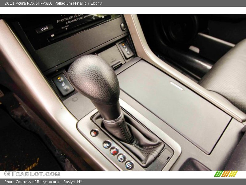 Palladium Metallic / Ebony 2011 Acura RDX SH-AWD