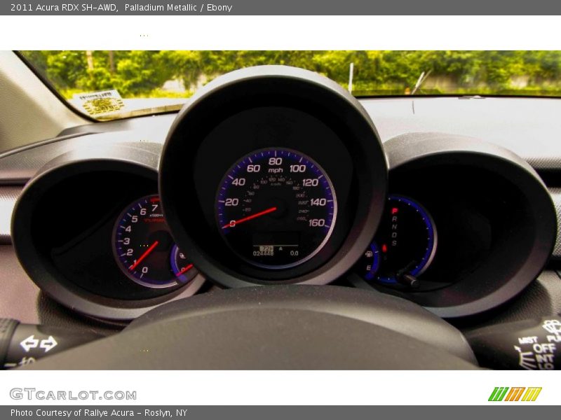 Palladium Metallic / Ebony 2011 Acura RDX SH-AWD