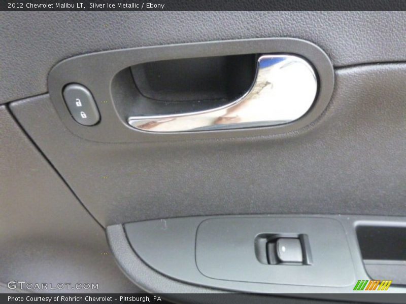 Silver Ice Metallic / Ebony 2012 Chevrolet Malibu LT