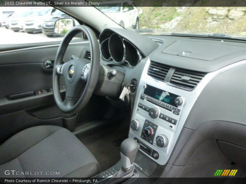Silver Ice Metallic / Ebony 2012 Chevrolet Malibu LT
