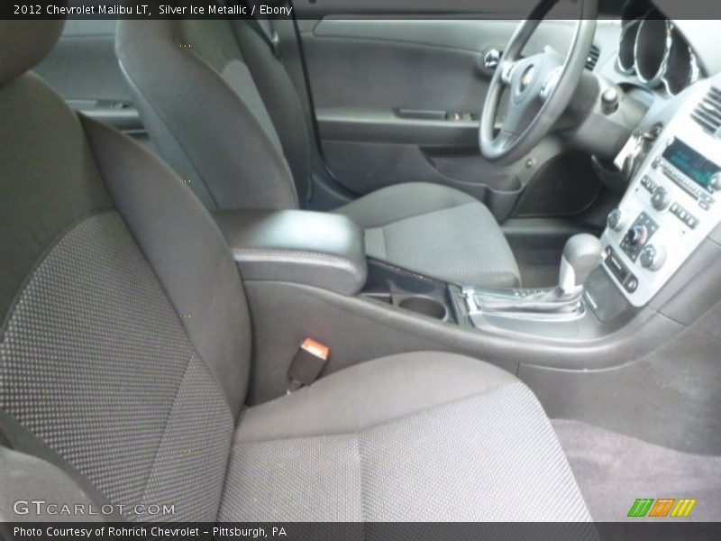 Silver Ice Metallic / Ebony 2012 Chevrolet Malibu LT