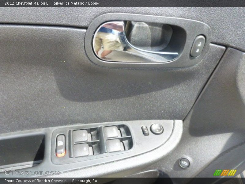 Silver Ice Metallic / Ebony 2012 Chevrolet Malibu LT